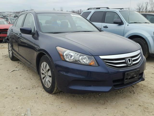 1HGCP2F33CA043771 - 2012 HONDA ACCORD LX BLUE photo 1