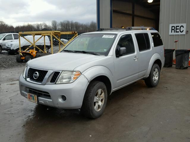 5N1AR18B29C610270 - 2009 NISSAN PATHFINDER SILVER photo 2