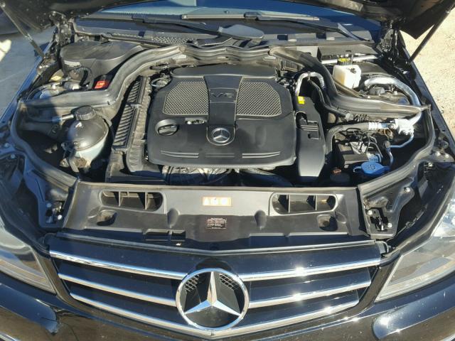 WDDGF8AB2ER303334 - 2014 MERCEDES-BENZ C 300 4MAT BLACK photo 7