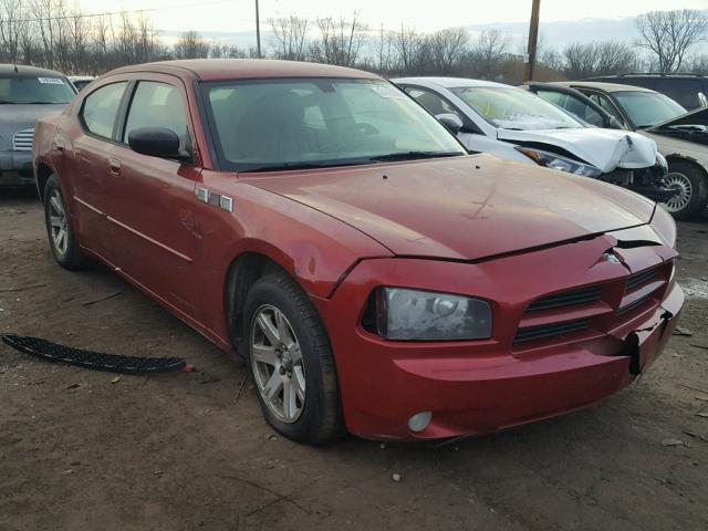 2B3KA43R66H379938 - 2006 DODGE CHARGER SE RED photo 1