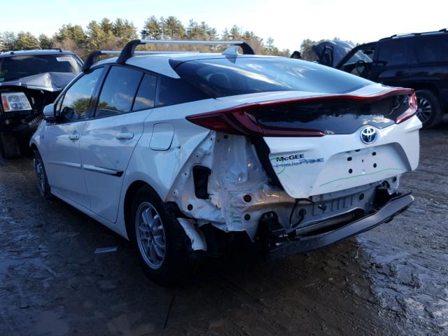 JTDKARFP7H3000425 - 2017 TOYOTA PRIUS PRIM თეთრი ფოტო 3