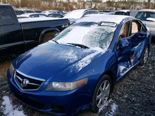 JH4CL96885C013668 - 2005 ACURA TSX BLUE photo 2