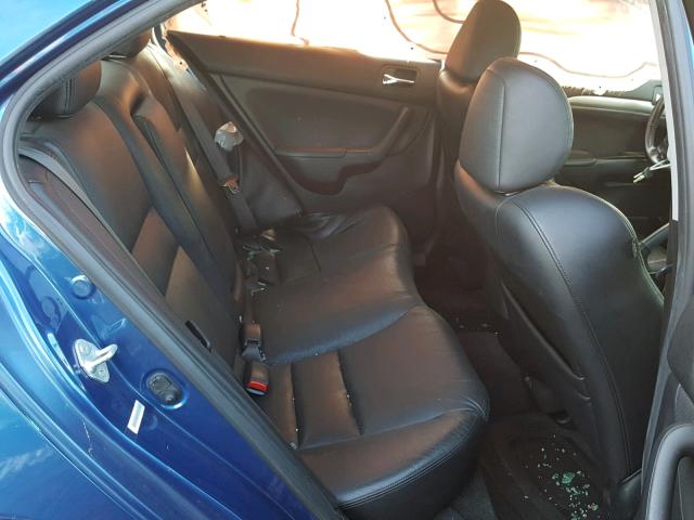 JH4CL96885C013668 - 2005 ACURA TSX BLUE photo 6