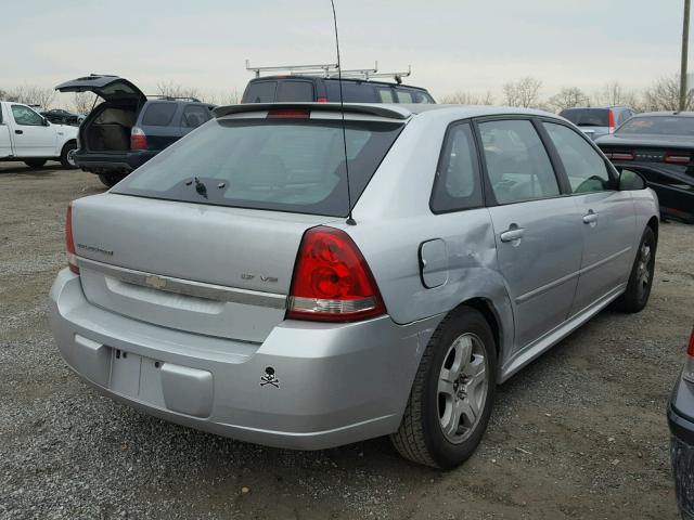 1G1ZU648X5F173083 - 2005 CHEVROLET MALIBU MAX 银色 照片 4
