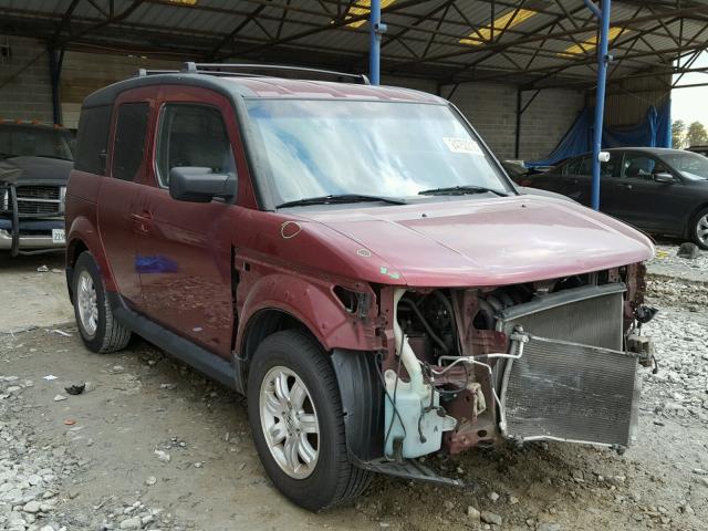 5J6YH18768L009888 - 2008 HONDA ELEMENT EX BURGUNDY photo 1