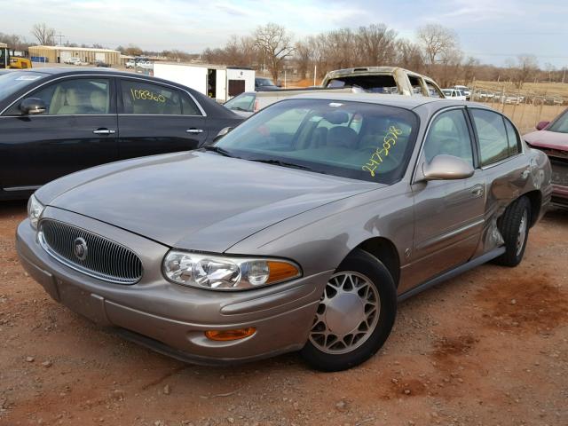 1G4HR54K41U159207 - 2001 BUICK LESABRE LI BROWN photo 2