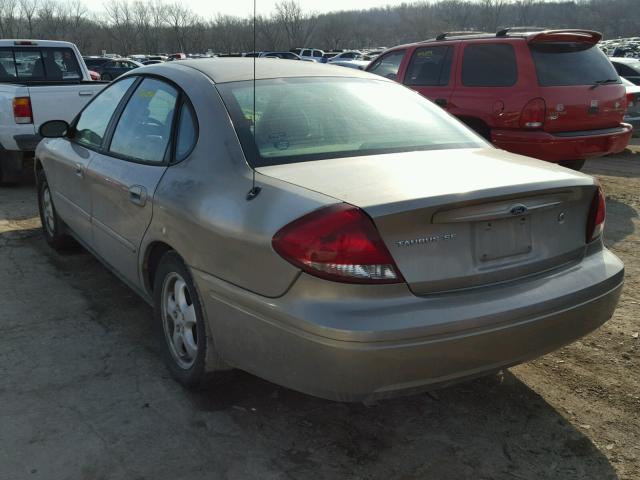 1FAFP532X5A273423 - 2005 FORD TAURUS SE BROWN photo 3