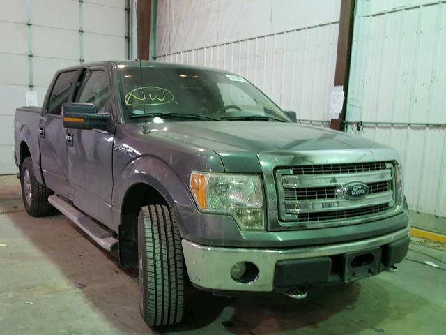 1FTFW1EF4DKD53900 - 2013 FORD F150 SUPER CHARCOAL photo 1