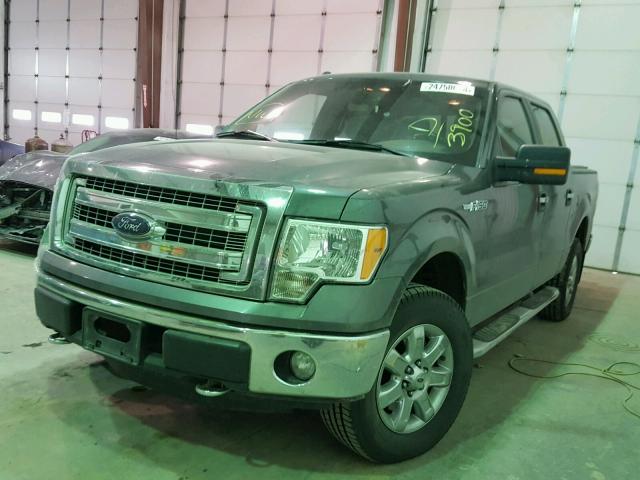 1FTFW1EF4DKD53900 - 2013 FORD F150 SUPER CHARCOAL photo 2