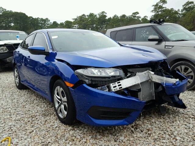 19XFC2F56HE080133 - 2017 HONDA CIVIC LX BLUE photo 1