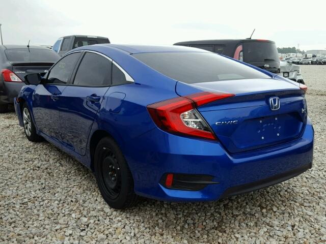 19XFC2F56HE080133 - 2017 HONDA CIVIC LX BLUE photo 3