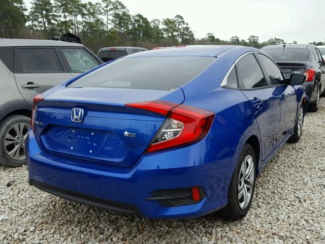 19XFC2F56HE080133 - 2017 HONDA CIVIC LX BLUE photo 4