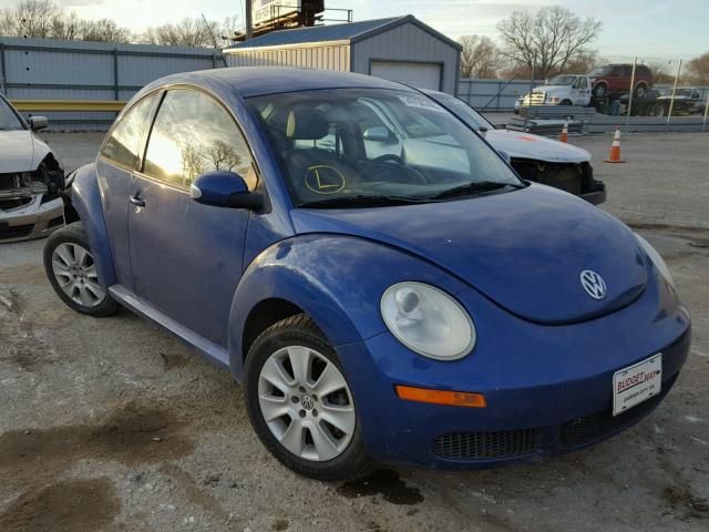 3VWPW31C98M513907 - 2008 VOLKSWAGEN NEW BEETLE Mavi foto 1