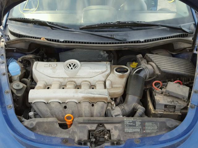 3VWPW31C98M513907 - 2008 VOLKSWAGEN NEW BEETLE Mavi foto 7