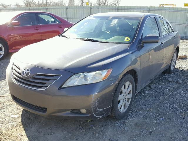 4T1BK46K07U548632 - 2007 TOYOTA CAMRY NEW CHARCOAL photo 2