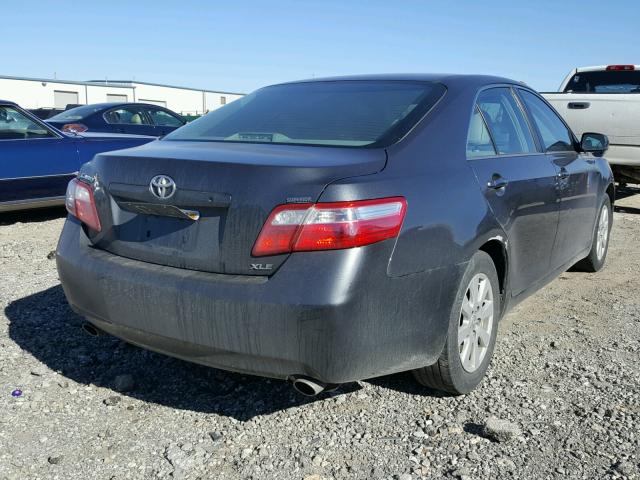 4T1BK46K07U548632 - 2007 TOYOTA CAMRY NEW CHARCOAL photo 4