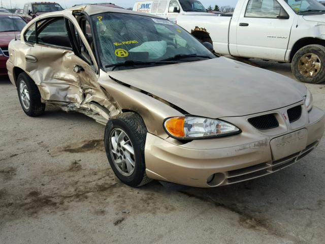 1G2NF52E34C140918 - 2004 PONTIAC GRAND AM S GOLD photo 1