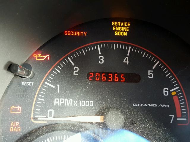 1G2NF52E34C140918 - 2004 PONTIAC GRAND AM S 金色 照片 8