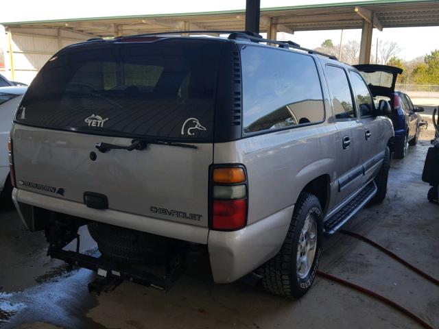 1GNEC16Z84J173331 - 2004 CHEVROLET SUBURBAN C SILVER photo 4