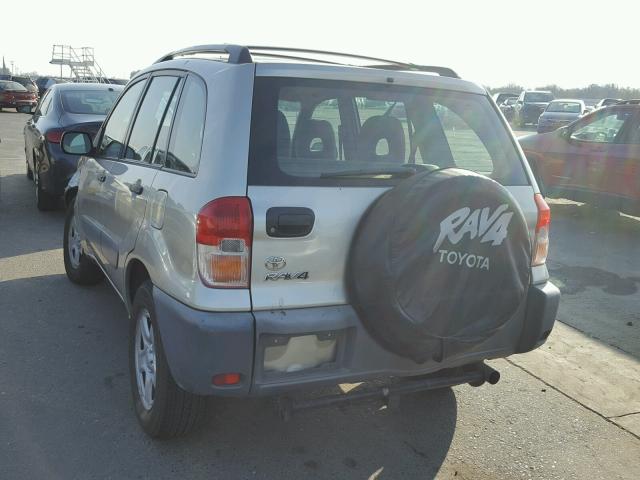 JTEGH20V610025559 - 2001 TOYOTA RAV4 TAN photo 3