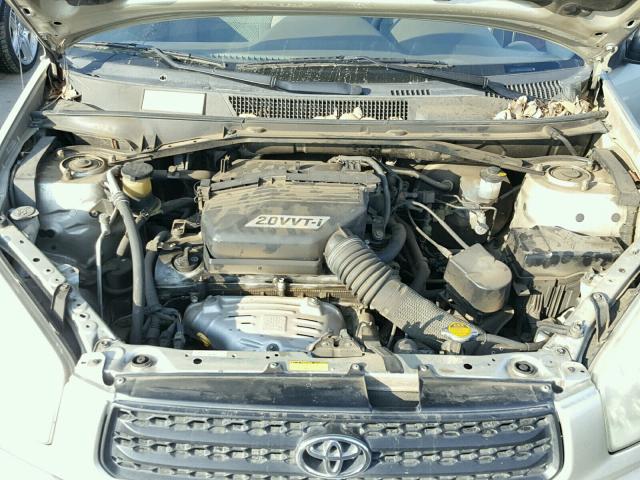 JTEGH20V610025559 - 2001 TOYOTA RAV4 TAN photo 7