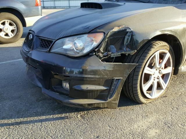 JF1GD79676G517952 - 2006 SUBARU IMPREZA WR BLACK photo 9