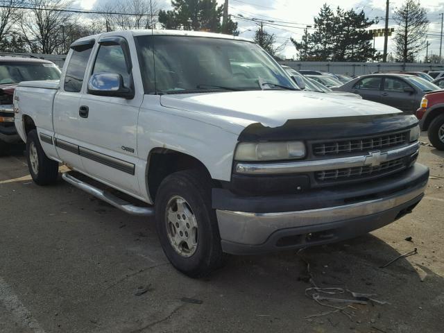 2GCEK19TX21243874 - 2002 CHEVROLET SILVERADO WHITE photo 1