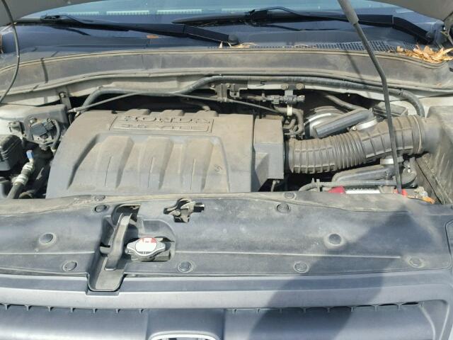 2HKYF18455H524799 - 2005 HONDA PILOT EX SILVER photo 7