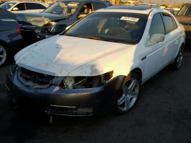 19UUA66236A027563 - 2006 ACURA 3.2TL WHITE photo 2