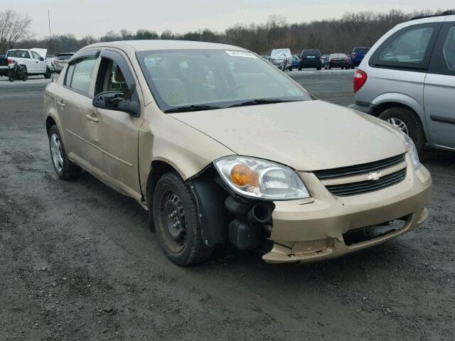 1G1AK54FX57516156 - 2005 CHEVROLET COBALT GOLD photo 1