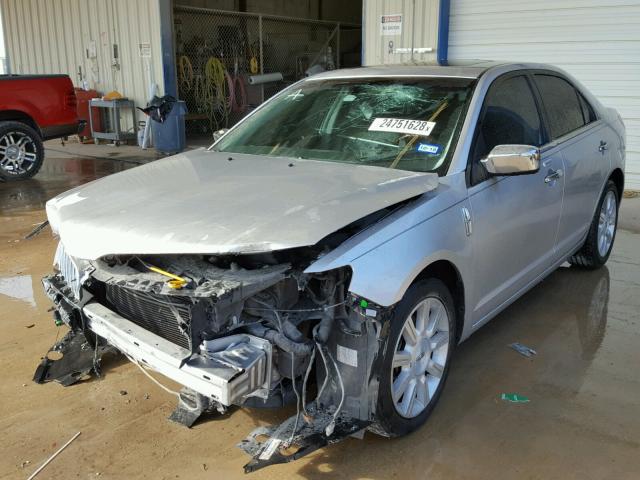 3LNHL2GC3BR773145 - 2011 LINCOLN MKZ SILVER photo 2