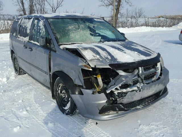 2C4RDGBGXDR546721 - 2013 DODGE GRAND CARA GRAY photo 1