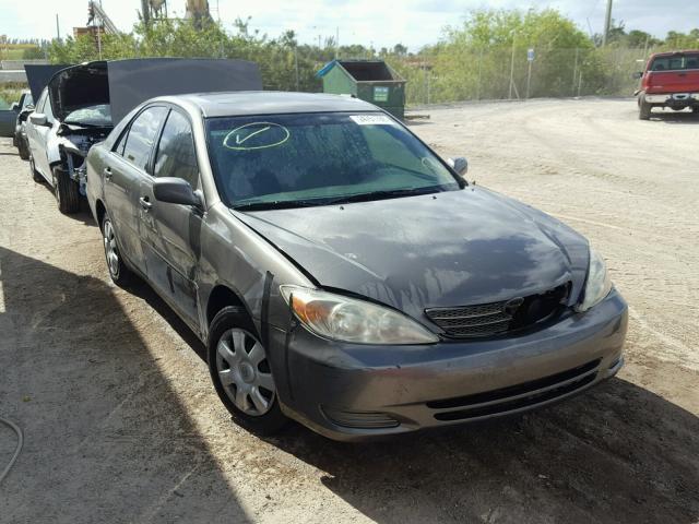 4T1BE32K14U912303 - 2004 TOYOTA CAMRY LE GRAY photo 1