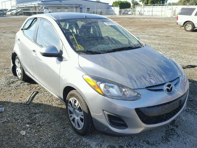 JM1DE1KZ5E0182841 - 2014 MAZDA MAZDA2 SPO SILVER photo 1