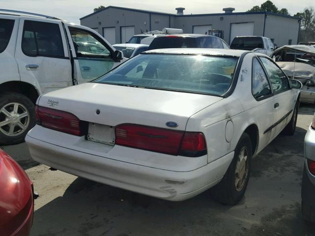 1FALP62W1SH152179 - 1995 FORD THUNDERBIR WHITE photo 4