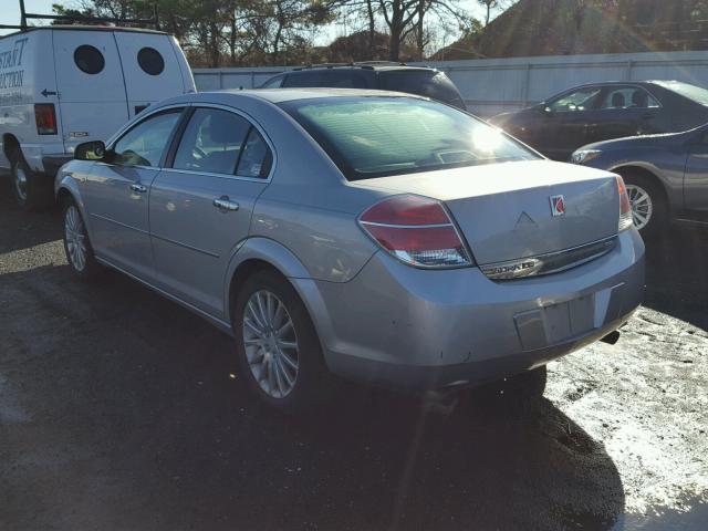 1G8ZV57758F100705 - 2008 SATURN AURA XR SILVER photo 3