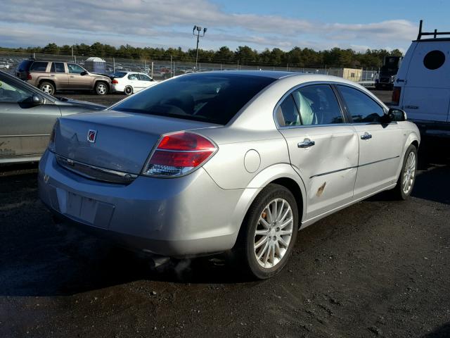 1G8ZV57758F100705 - 2008 SATURN AURA XR SILVER photo 4