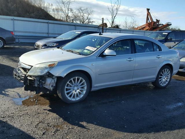 1G8ZV57758F100705 - 2008 SATURN AURA XR SILVER photo 9