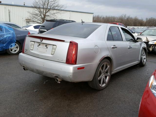 1G6DC67A650123564 - 2005 CADILLAC STS SILVER photo 4