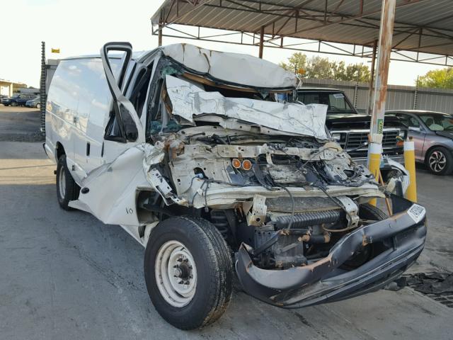 1FTNS2EW9BDA13785 - 2011 FORD ECONOLINE WHITE photo 1