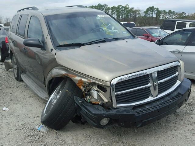 1D4HB48N46F138475 - 2006 DODGE DURANGO SL BROWN photo 1