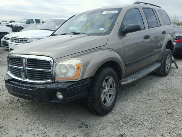 1D4HB48N46F138475 - 2006 DODGE DURANGO SL BROWN photo 2