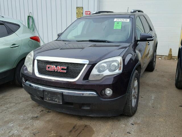 1GKER237X8J128921 - 2008 GMC ACADIA SLT მუქწითელი ფოტო 2