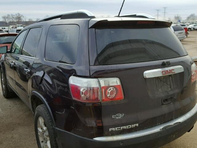 1GKER237X8J128921 - 2008 GMC ACADIA SLT მუქწითელი ფოტო 3