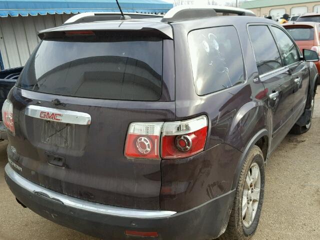 1GKER237X8J128921 - 2008 GMC ACADIA SLT მუქწითელი ფოტო 4