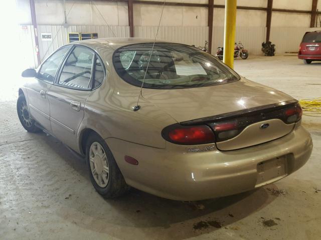 1FAFP52U7WG229994 - 1998 FORD TAURUS LX BEIGE photo 3