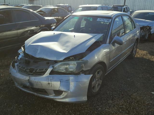 2HGES26744H564429 - 2004 HONDA CIVIC EX WHITE photo 2