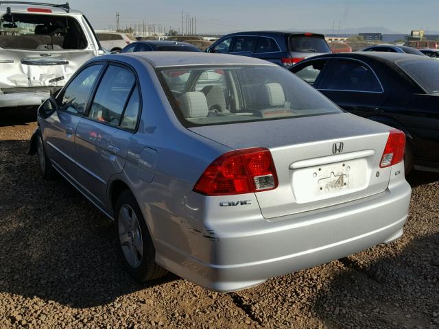 2HGES26744H564429 - 2004 HONDA CIVIC EX თეთრი ფოტო 3