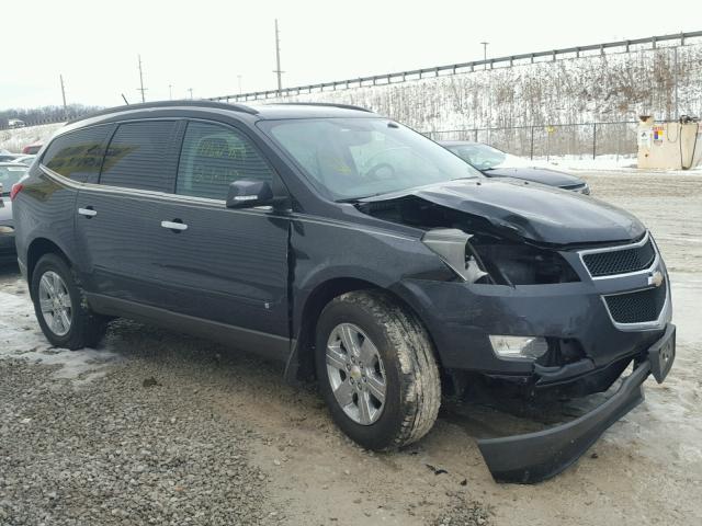 1GNLVFEDXAS123508 - 2010 CHEVROLET TRAVERSE L BLACK photo 1