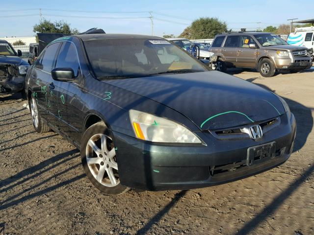 JHMCM563X4C027662 - 2004 HONDA ACCORD LX GREEN photo 1